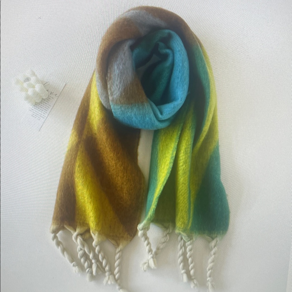 Multicolor Wool Scarf